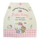 ゴム&ボタン付きキッズおてふきタオル ハローキティ おりこうタオル ふんわりピンク サンリオ 林タオル 入園入学準備 幼稚園 メール便可 マシュマロポップ