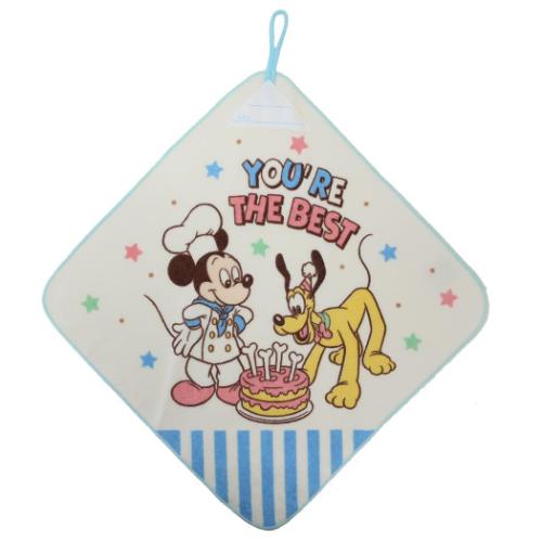 ループタオル ミッキーマウス ループ付きタオル 幼稚園ハンドタオル ジェネラス ディズニー 林タオル 入園入学準備 幼稚園 メール便可 マシュマロポップ