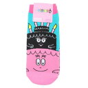 女性用靴下 バーバパパ キャラックス レディースソックス ケーキ BARBAPAPA スモールプラネット 大人向け メール便可 マシュマロポップ