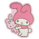 ダイカットシール マイメロディ キャラクターステッカー ぬいぐるみ サンリオ スモールプラネット ダイカットビニールステッカー デコシール 耐水性 メール便可 マシュマロポップ