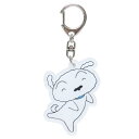 キーホルダー クレヨンしんちゃん アクリルネームタグS シロ アイプランニング アクキー チャーム ギフト アニメメール便可 マシュマロポップ