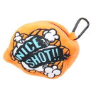 ミニポーチ ボールポーチ ナイスショット 丸眞 ゴルフ用品 ゴルフボール入れ マシュマロポップ