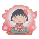 ステッカー ちびまる子ちゃん キャラクターステッカー 座布団 スモールプラネット デコシール アニメメール便可 マシュマロポップ