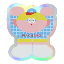ステッカー WACHAPO CREATORS CIRCUS クリエイターズサーカス わちゃぽ宇宙人 フロンティア 耐水 耐光 デコシール スマホステッカー メール便可 マシュマロポップ