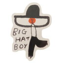 ステッカー 波田 佳子 CREATORS CIRCUS クリエイターズサーカス Big Hat Boy フロンティア 耐水 耐光 デコシール スマホステッカー メール便可 マシュマロポップ