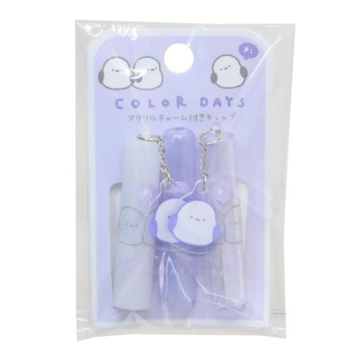 鉛筆キャップ COLOR DAYS アクリルチャーム付キャッ