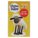 ダイカットシール ひつじのショーン 透明ミニステッカー ショーン ゼネラルステッカー 耐水耐光 デコステッカー メール便可 マシュマロポップ