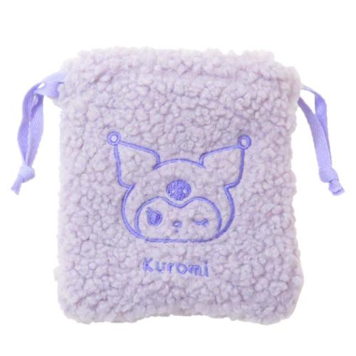 きんちゃくポーチ クロミ ミニボア巾着 サンリオ ティーズファクトリー 小物入れ メール便可 マシュマロポップのサムネイル