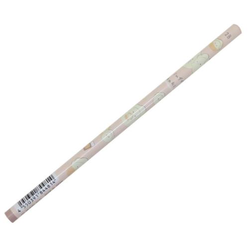 鉛筆 むにむにかきちゃん 2B 丸軸 フラッフィーカキB クーリア 新学期準備文具 筆記用具 小学生 かわいい メール便可 マシュマロポップ