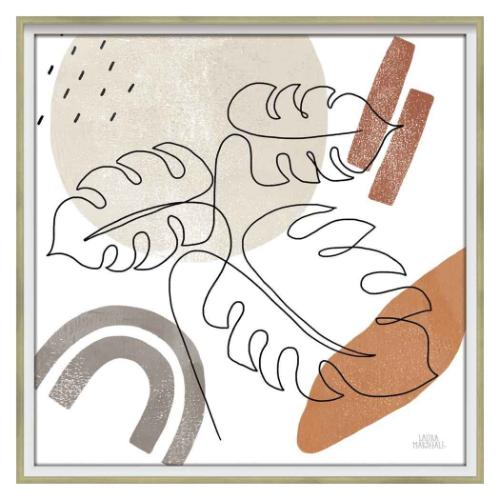 抽象画 ローラ マーシャル アブストラクト コレクション テラコッタ トロピック ユーパワー AC-08022 ホームディスプレイ 店舗ディスプレイ インテリア 取寄品 マシュマロポップ