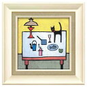 額付きポスター コリンラッフェル Colin Ruffel キャット アンド フィッシュ サパー ユーパワー CR-04503 ギフト インテリア 取寄品 マシ...