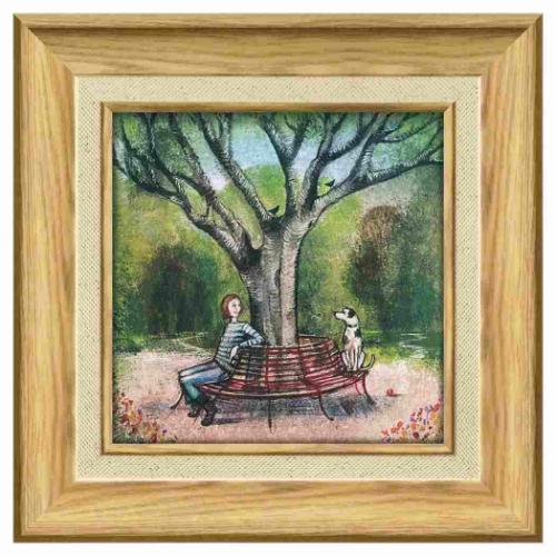 額付きポスター ジョーラム Joe Ramm ラウンドアバウト カンバセーション ユーパワー JR-04505 ギフト インテリア 取寄品 マシュマロポップ