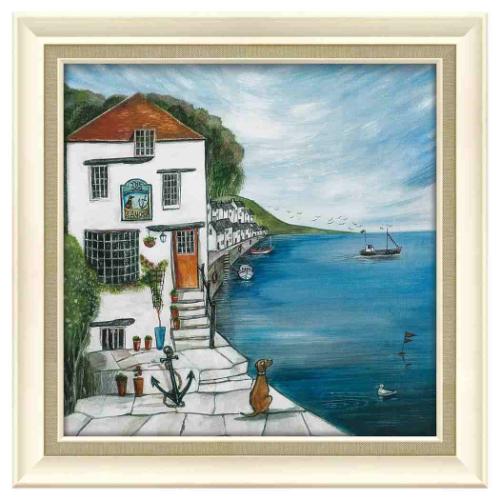 額付きポスター ジョーラム Joe Ramm ドッグ アンド アンカー ユーパワー JR-09007 ギフト インテリア 取寄品 マシュマロポップ