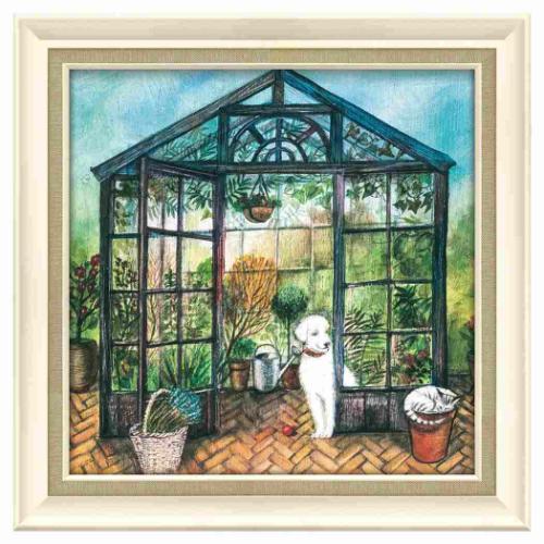 額付きポスター ジョーラム Joe Ramm フラワー ベッド ユーパワー JR-10020 ギフト インテリア 取寄品 マシュマロポップ