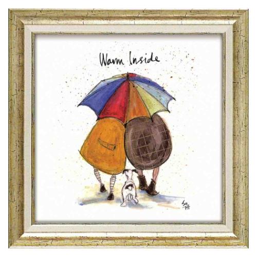 カフェ インテリア サム トフト アートフレーム あたたかい ユーパワー ST-08108 額付きポスター インテリア 取寄品 マシュマロポップ