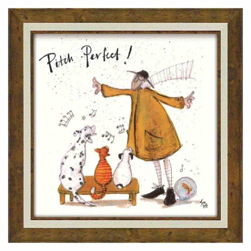 カフェ インテリア サム トフト アートフレーム パーフェクト ユーパワー ST-08114 額付きポスター インテリア 取寄品 マシュマロポップ