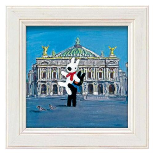 ポップアート リサとガスパール ミニアートフレーム オペラざへいく ユーパワー GL-00683 ギフト インテリア 取寄品 マシュマロポップ