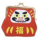コインケース だるまころん大がま アカ アミナコレクション プレゼント 小銭入れ かわいい がま口ポーチ マシュマロポップ(4)