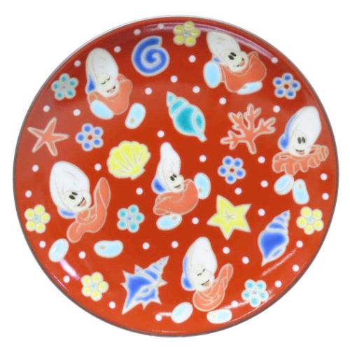 小皿 ふしぎの国のアリス 九谷焼 小皿 アリス ディズニー マリモクラフト かわいい おしゃれ 醤油皿 マシュマロポップのサムネイル