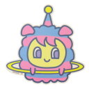 ダイカットシール たまごっち ミニデコステッカー ゆにまるっち カミオジャパン 耐水耐光 メール便可 マシュマロポップ