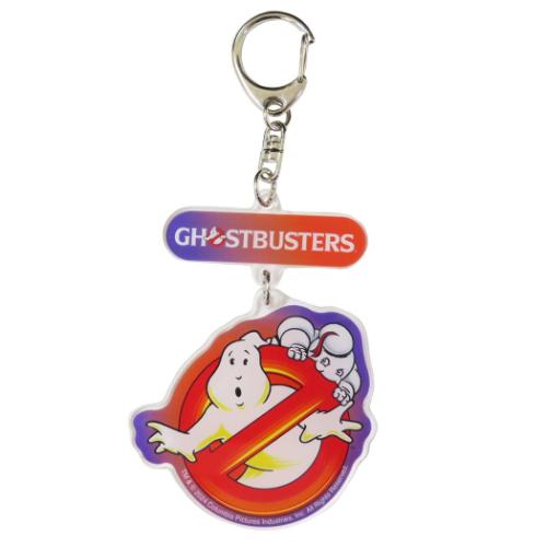 キーリング ゴーストバスターズ 2連アクリルキーホルダー ロゴ PU スモールプラネット コレクション雑..