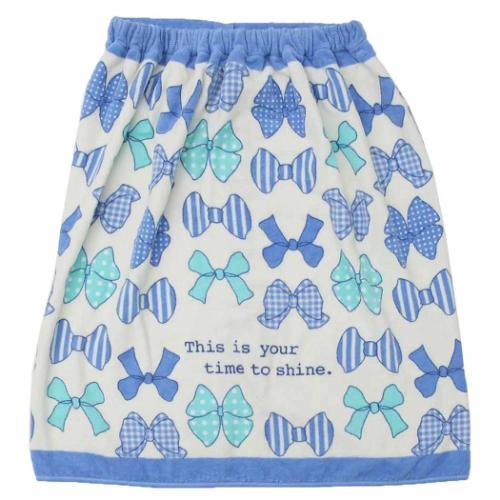 ラップタオル サンハート 60丈マキタオル 60cm丈巻き巻きタオル リボンパレード 丸眞 サマーレジャー用品 海プール着替えタオル マシュマロポップ