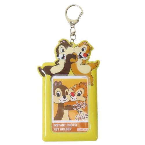 キーリング チップ＆デール WDインスタントフォトキーホルダー ディズニー エスケイジャパン 推し活 かわいい メール便可 マシュマロポップのサムネイル