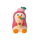 マスコット concombre 桃色ペンギン 桃ジュース デコレ インテリア かわいい プレゼント マシュマロポップ