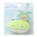 バラエティ雑貨 なんでもいきもの ふわふわバッジ こじま エンスカイ ぬいぐるみバッジ アクセサリー メール便可 マシュマロポップ