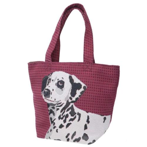 ランチバッグ ワンダフルピース ゴブランミニバッグ ライフ ダルメシアン いぬ 丸眞 ミニトート お弁当..