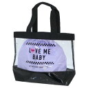 プールバッグ ティーントートビーチバッグ ブラックロゴ ニシオ 海プール サマーレジャー用品 女の子 マシュマロポップ