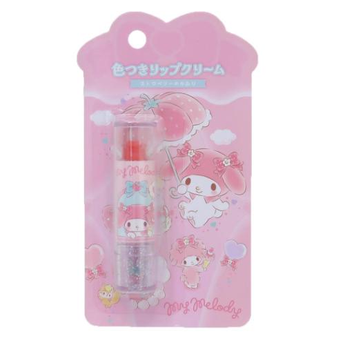 キッズコスメ マイメロディ 色付きリップクリーム サンリオ 粧美堂 子ども 子供 女の子 化粧雑貨 メール便可 マシュマロポップのサムネイル