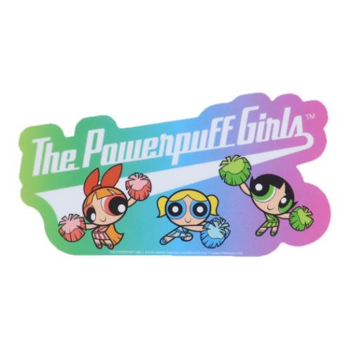 ダイカットシール パワーパフガールズ キャラクターステッカー チア スモールプラネット ダイカットビ..