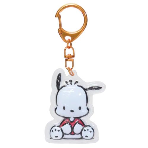 キーリング ポチャッコ ぷっくりったいキーホルダー サンリオ ケイカンパニー プレゼント メール便可 ..