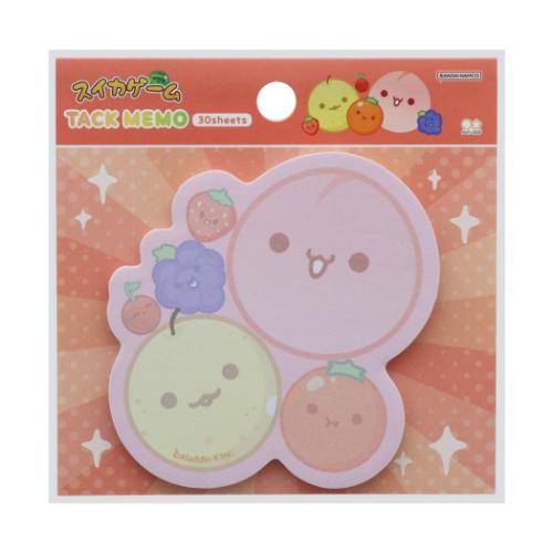 付箋 スイカゲーム ダイカット付箋 B サンスター文具 ふせん 新学期準備文具 事務用品 メール便可 マシ..