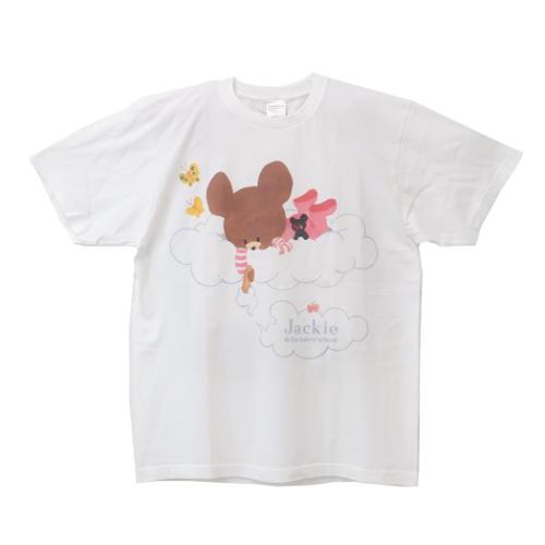 Tシャツ くまのがっこう T-SHIRTS 雲の上 Lサイズ スモールプラネット 半袖 絵本メール便可 マシュマロポップ