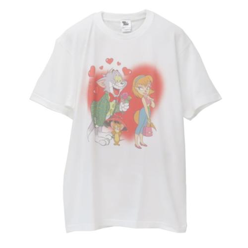 Tシャツ トムとジェリー T-SHIRTS ラブ Lサイズ XLサイズ ワーナーブラザース スモールプラネット 半袖 メール便可 マシュマロポップ