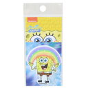 ビニールシール スポンジボブ ダイカットミニステッカー RAINBOW ゼネラルステッカー 耐水耐光 デコステッカー メール便可 マシュマロポップ
