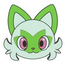 手鏡 ポケットモンスター シリコンミラー ニャオハ ポケモン カミオジャパン コンパクトミラー メール便可 マシュマロポップ