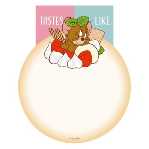 メモ帳 トムとジェリー クレープ風メモ EAT,EAT,EAT A ワーナーブラザース インロック かわいい プレゼント メール便可 マシュマロポップ メモ帳 トムとジェリー クレープ風メモ EAT,EAT,EAT A ワーナーブラザース インロック かわいい プレゼント メール便可 マシュマロポップ