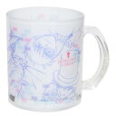 マグカップ 名探偵コナン ガラスマグカップ ラインアート キッド 少年サンデー 金正陶器 プレゼント ギフト アニメ マシュマロポップ