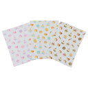 ハンドタオル キチントワッフル キッチンタオル 3枚セット ファニースイーツ 林タオル ギフト かわいい メール便可 マシュマロポップ
