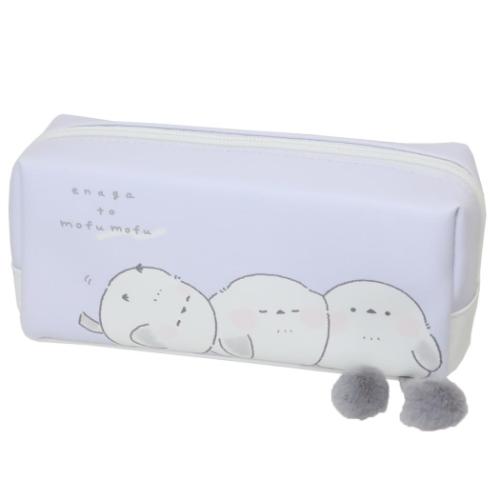 ペンポーチ BOXペンケース エナガトモフモフ カミオジャパン 筆箱 新学期準備文具 大容量 かわい