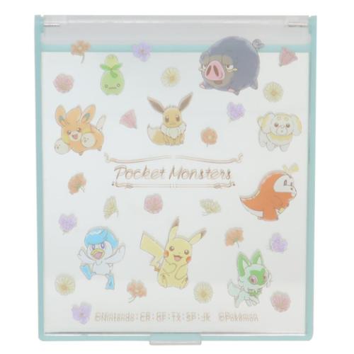 手鏡 ポケットモンスター ミラーM チラシ フラワー ポケモン マリモクラフト コンパクトミラー メール便可 マシュマロポップ