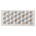 フェイスタオル おえかきさん TOWEL ロングタオル らっこさん オクタニ おもしろ雑貨 おもしろタオル メール便可 マシュマロポップ