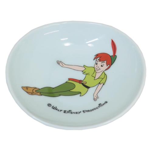 ミニプレート ピーターパン 楕円小皿 復刻アート1963 ディズニー 三郷陶器 レンジ対応 食器 レトロ マ..