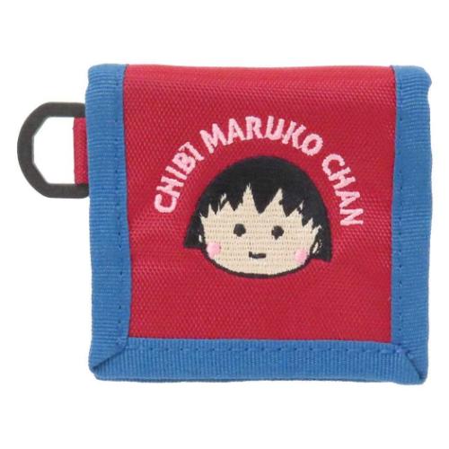 小銭入れ ちびまる子ちゃん P刺繍コインケース さくらももこ スモールプラネット コインポーチ アニメメール便可 マシュマロポップ