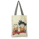 トートバッグ ドラゴンボール タテ型トート 悟空とクリリン スモールプラネット 手提げかばん 縦型 アニメメール便可 マシュマロポップ