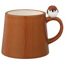マグカップ ニホンノコトリ 切り株マグ スズメ アニマル デコレ プレゼント かわいい マシュマロポップ