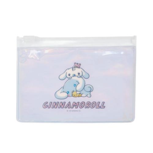 ミニポーチ シナモロール スライダーケース 甘えんぼナミダ CN サンリオ エムプラン 小物入れ メール便..
